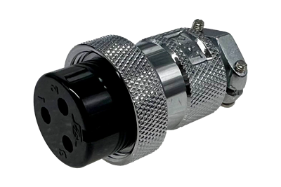 Industrial M25 3-Pin Power Connector